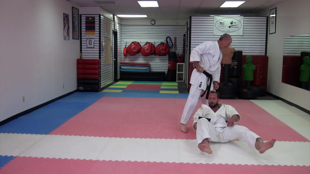 Self defense against karate attacks YouTube