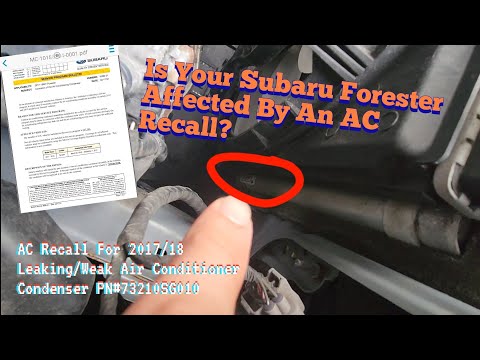 Subaru Air Conditioning Recall: What You Need to Know Now