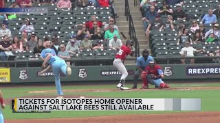 Isotopes’ home opener is jam-packed
