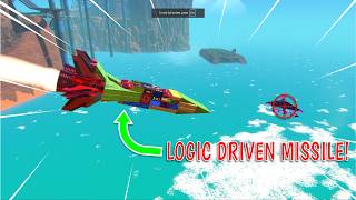 I built a HOMING MISSILE that ALWAYS KNOWS WHERE YOU ARE in Trailmakers