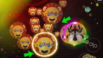 AGARIO MOBILE | MASSIVE BAITS, Epic random Teaming,agario mobile epic gameplay!