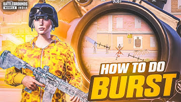 How to do 🔥perfect burst spray in bgmi |Tips and tricks for brust spray like international players |