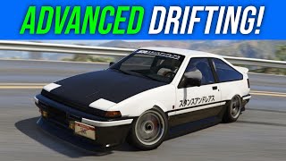 GTA 5: How to DRIFT - ADVANCED Drifting Tutorial! (3/3)