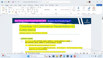 New Perspectives PowerPoint 365/2021 | Module 2: End of Module Project 1 | NP_PPT365_2021_EOM2-1