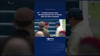Download Lagu Presiden Prabowo Subianto mengantar Raja Abdullah II bin Al-Hussein dari Yordania pada 15 November 2025. MP3