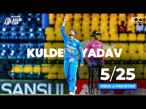 Kuldeep Yadav's 5/25 | Super11 Asia Cup 2023 | India vs Pakistan