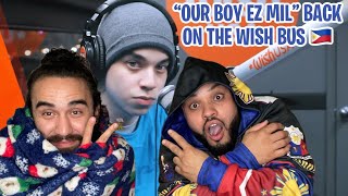 HE'S BACK ON THE WISH USA BUS!!| Ez Mil performs "Freeze" LIVE on the Wish USA Bus Reaction!