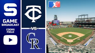 Opening Day: Minnesota Twins @ Colorado Rockies