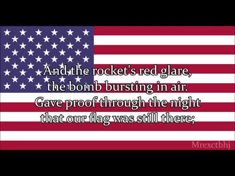 (RARE) National anthem of the USA \
