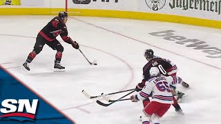 Teuvo Teraveinen Reclaims Lead For Carolina Hurricanes Sniping It Top Shelf On The Power Play