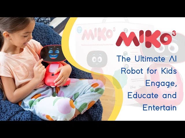 Miko Mini meets Diana and Roma - Smart Robot for Kids! 