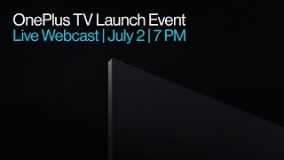 OnePlus TV Launch Event