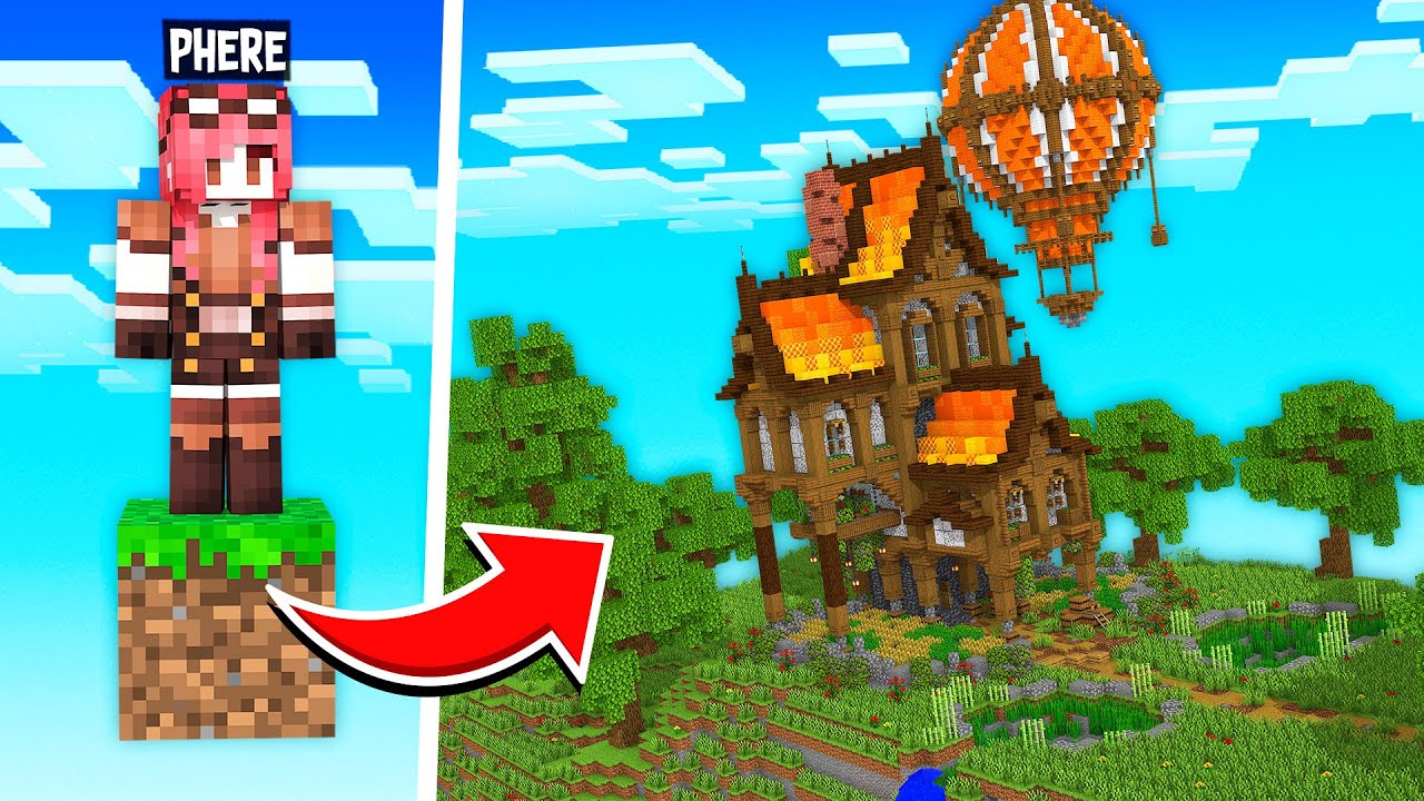 Ho COSTRUITO una NUOVA ISOLA per PHERE! - BIG SKYBLOCK MINECRAFT Ep.27