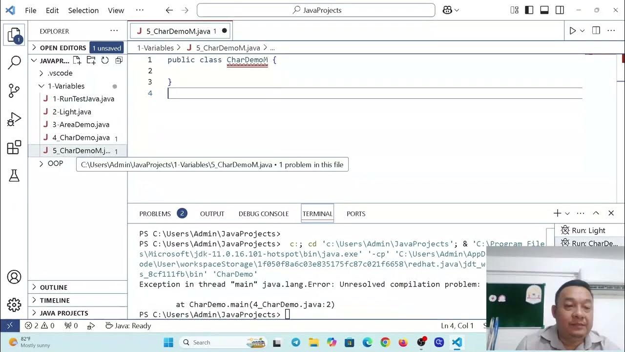 5-How to calculate char datatype in Java | Variables | Java Programming ...