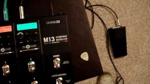 Line 6 M13-How to set-up and use the expression pedal