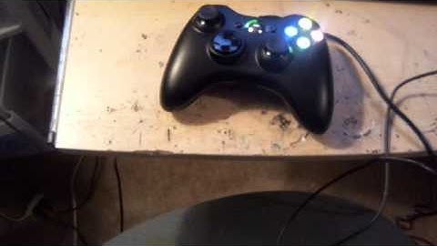 My LED Modded Xbox 360 Controller