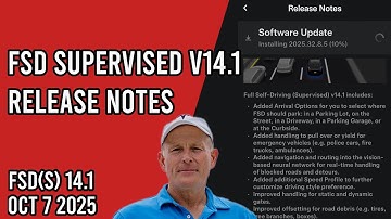 FSD Supervised v14.1 - ReleaseNotes