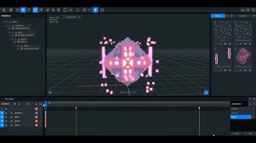 Voxedit - Healing Gem Animation #shorts