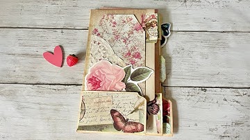 Interactive Ephemera Folio/Album Using a File Folder Part 1