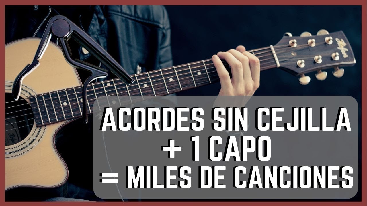 Ocho canciones rancheras con la guitarra para principiantes.