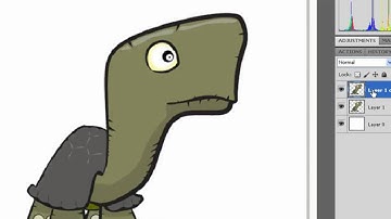 Create gif animation using puppet warp in Photoshop CS5