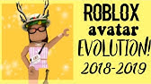 My Roblox Avatar Evolution 2013 2020 Youtube - roblox login screen robloxdownloadmacppua