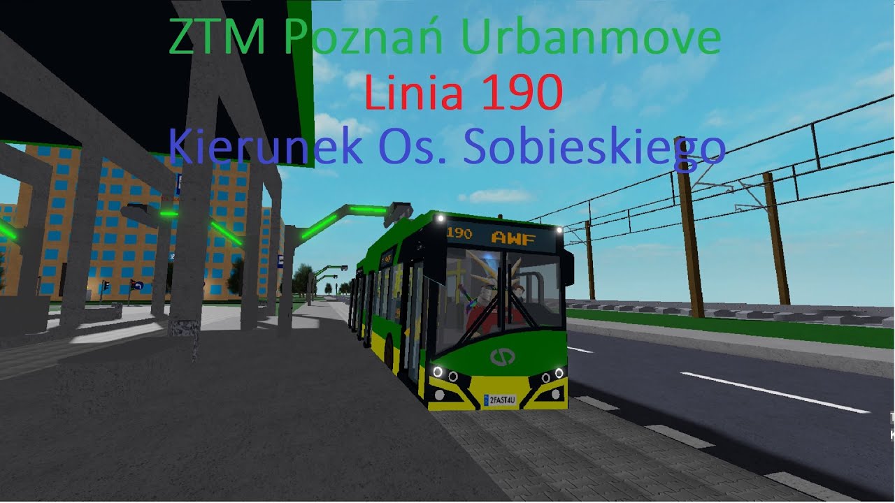 Roblox - ZTM Poznań Urbanmove - Linia 190