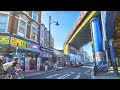 Explore South London&#39;s Brixton from Clapham Common incl. Electric Avenue &amp; Market 🌞 4K Binaural