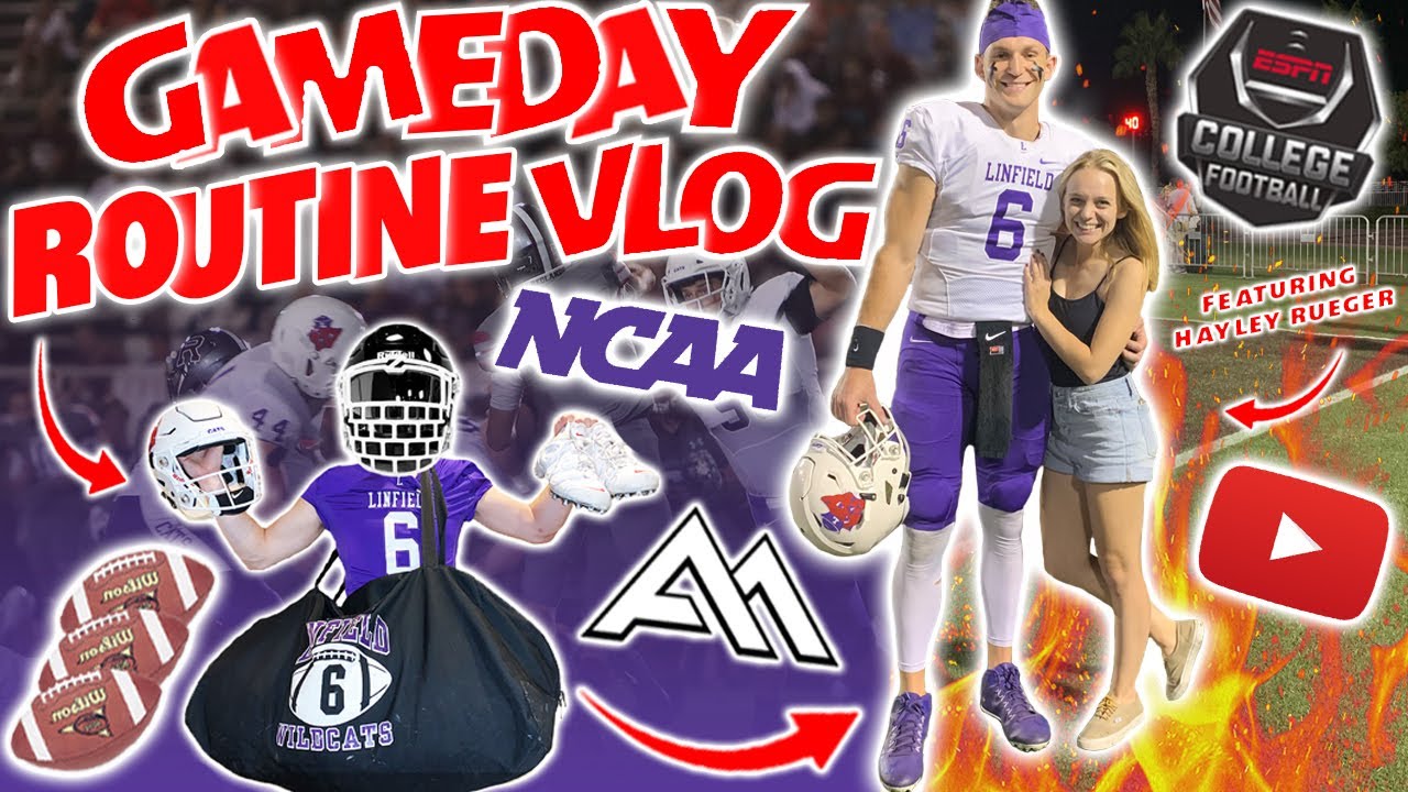 Day In The Life of A College Football Player On Gameday | *2019*