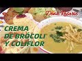 CREMA DE BRÓCOLI Y COLIFLOR por Rosario Narváez Rivadeneira T-2