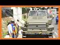Cs kindiki receives armoured vehicles to be used in operation against bandits in northern kenya