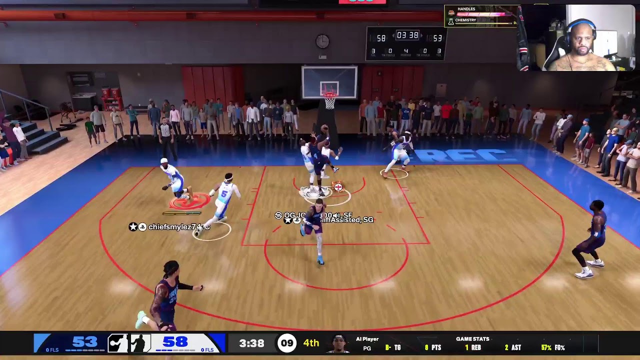 NBA2k26 crew runs in rec