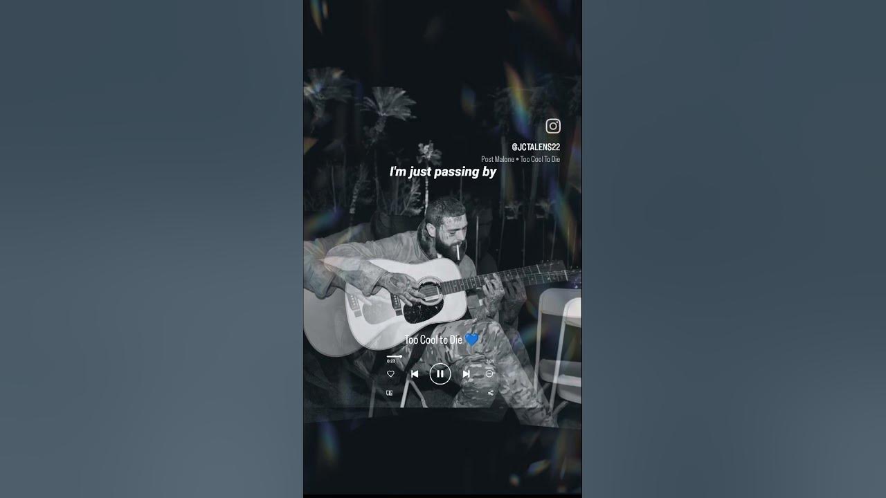 Post Malone- Too Cool to Die #viralreelsfb #reelsfypシ #fypシ゚ #fbreelsfypシ゚viralシ #postmalone #austin
