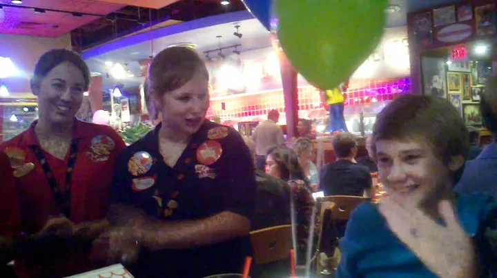 Mikey birthday dinner