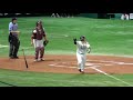 逆方向に叩き込む!近藤健介の豪快ホームラン!