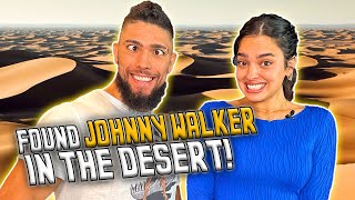 Johnny Walker dances in the desert! LOL