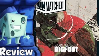 Unmatched: Robin Hood vs  Bigfoot Review - with Tom Vasel screenshot 5