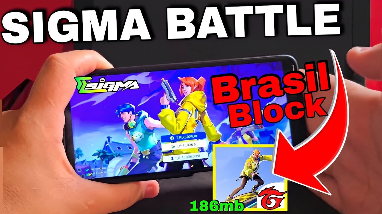 SIGMA BATTLE ROYALE LANÇAMENTO OFICIAL CANCELADO NO BRASIL? QUANDO ...
