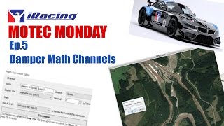 Учебное пособие iRacing Motec: линия движения и скорость амортизаторов, эп. 5