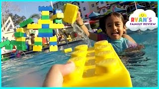 Legoland hotel swimming pool tour with ryan's family review! we took a
vacation trip to resort amusement park for kids! our first day had ...