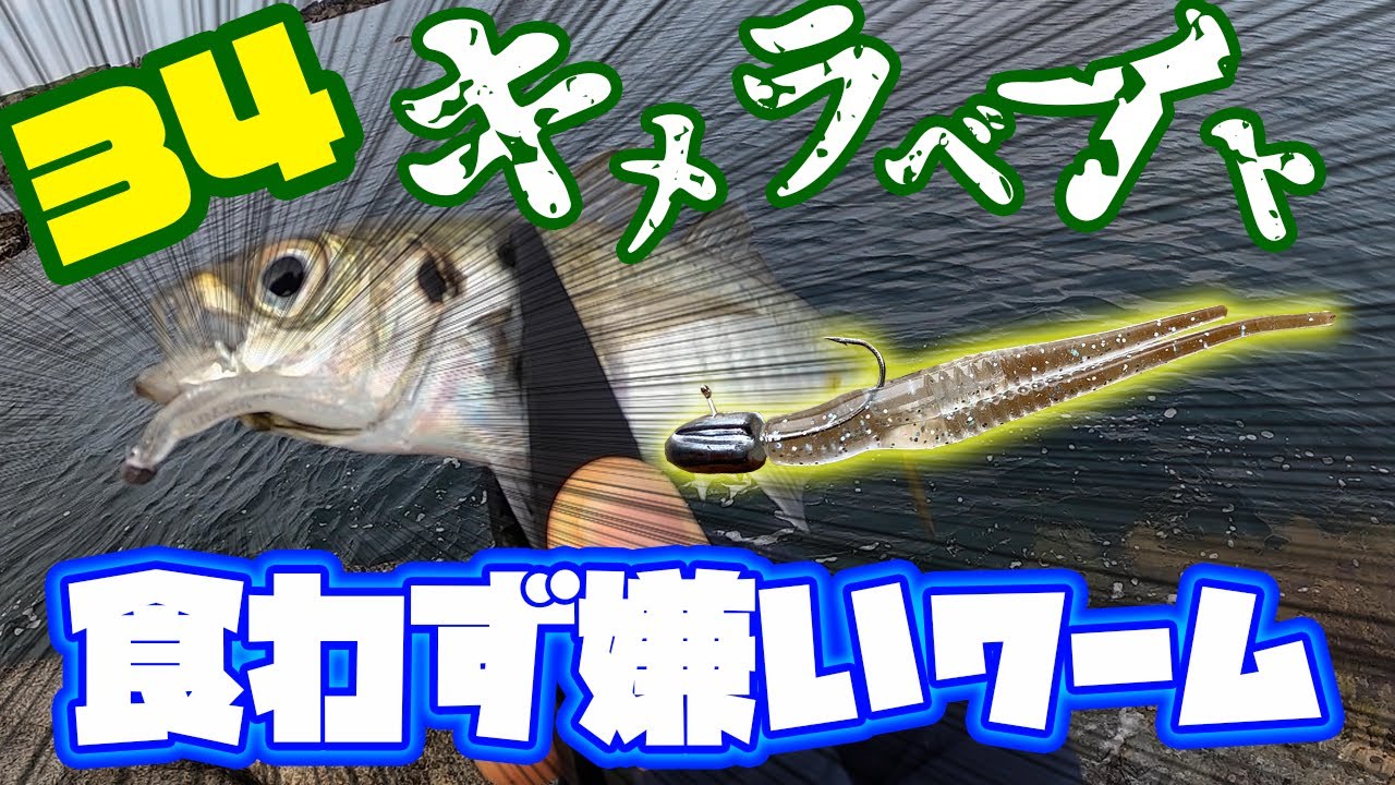 アジング】食わず嫌いだった34のキメラベイト使ってみた！ - YouTube