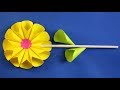 Bunga Matahari Dari Kertas - Kerajinan Untuk Hiasan Kelas/Dinding Kamar