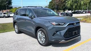 2025 Grand Highlander Platinum in Storm Cloud 