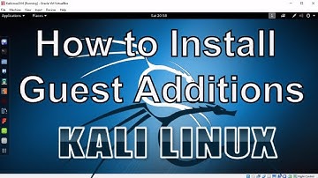 How to Install VirtualBox Guest Additions on Kali Linux 2016.1 Easy Tutorial [HD]