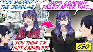Lost My Job for Warning the CEO Daughter! So I Start My Company & At an Interview…[RomCom Manga Dub]