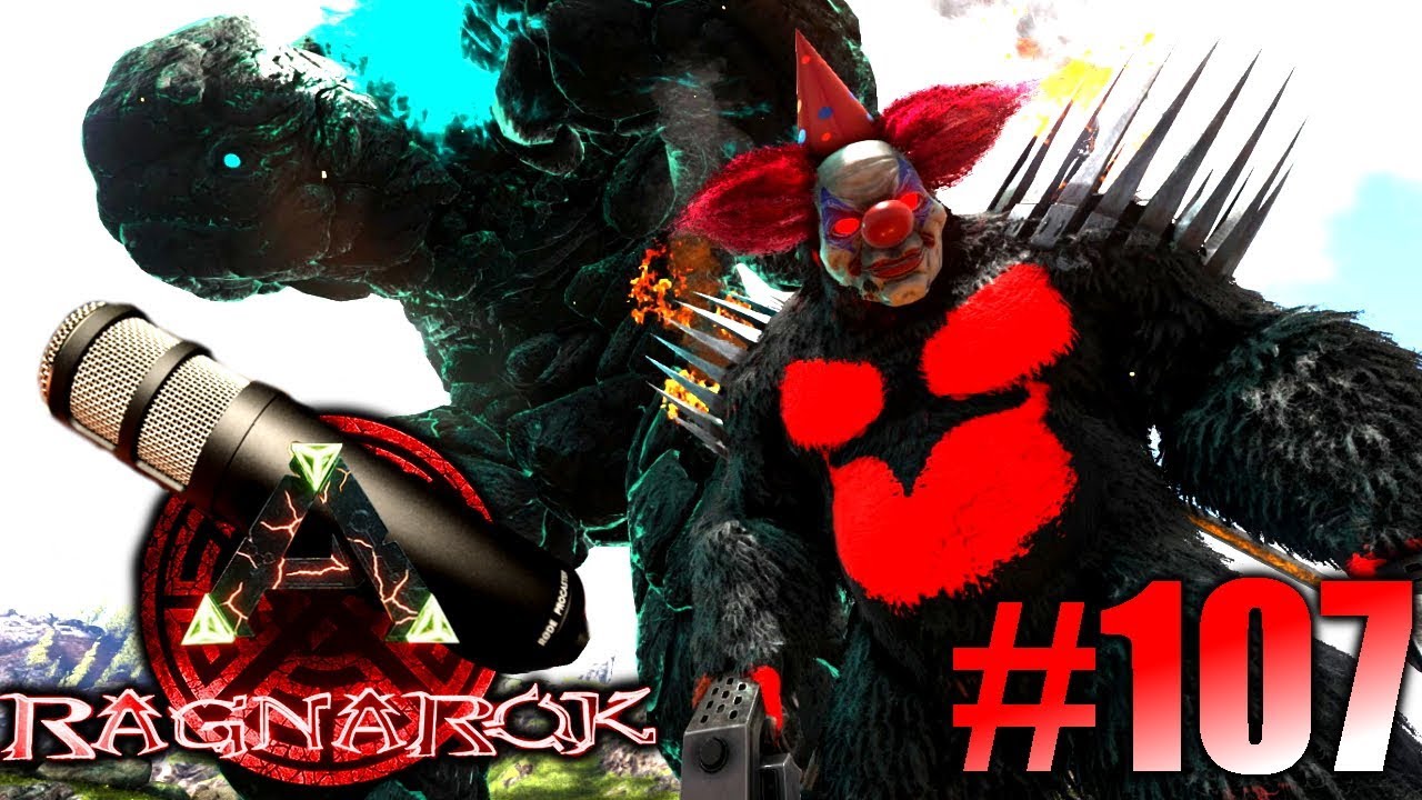 ARK: Ragnarok #107 - Das RØDE Procaster, Pikkon & ein Buffoon Gigantopithecus zähmen! | Ark Deutsch ark survival evolved admin commands