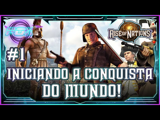 1 Iniciando a Conquista do Mundo! - Rise of Nations: Extended
