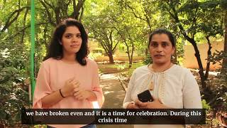 “Is Saahas Zero Waste a 21st century company” Kannika and Bhagyashree speak on “Finance”