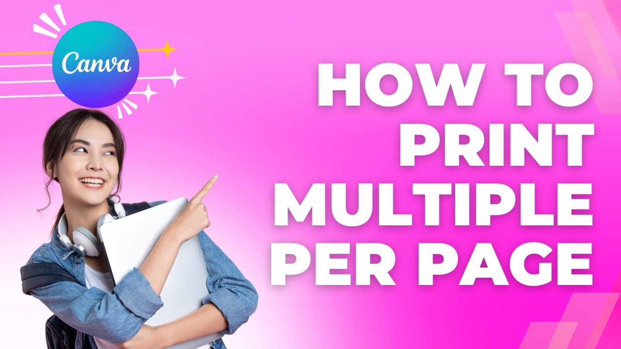 How to Print Multiple Per Page in Canva | EASY GUIDE 2026 - YouTube
