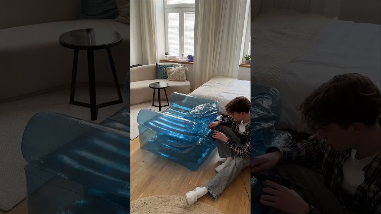 Inflatable Furniture For Mini Apartment Interior
